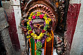 A idol found near the Raya gopura in front the east entrance of the  Sri Meenakshi-Sundareshwarar Temple of Madurai. Tamil-Nadu 